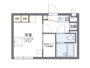 レオパレスＣＯＵＲＴ　ＤＯＬＬの物件間取画像